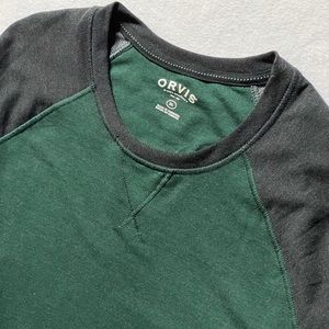 Men’s Orvis Long Sleeve Raglan Style Tee
